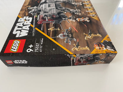 LEGO Star Wars AT-TE Walker (75337), Minifiguren von Mace Windu, Coleman Trebor, Clone Commander und zwei Clone Troopers, detailreicher AT-TE Walker mit beweglichen Beinen, drehbaren Kanonen und aufklappbarem Cockpit, baubare Modellkulisse der Star Wars Galaxis, 960 Teile.