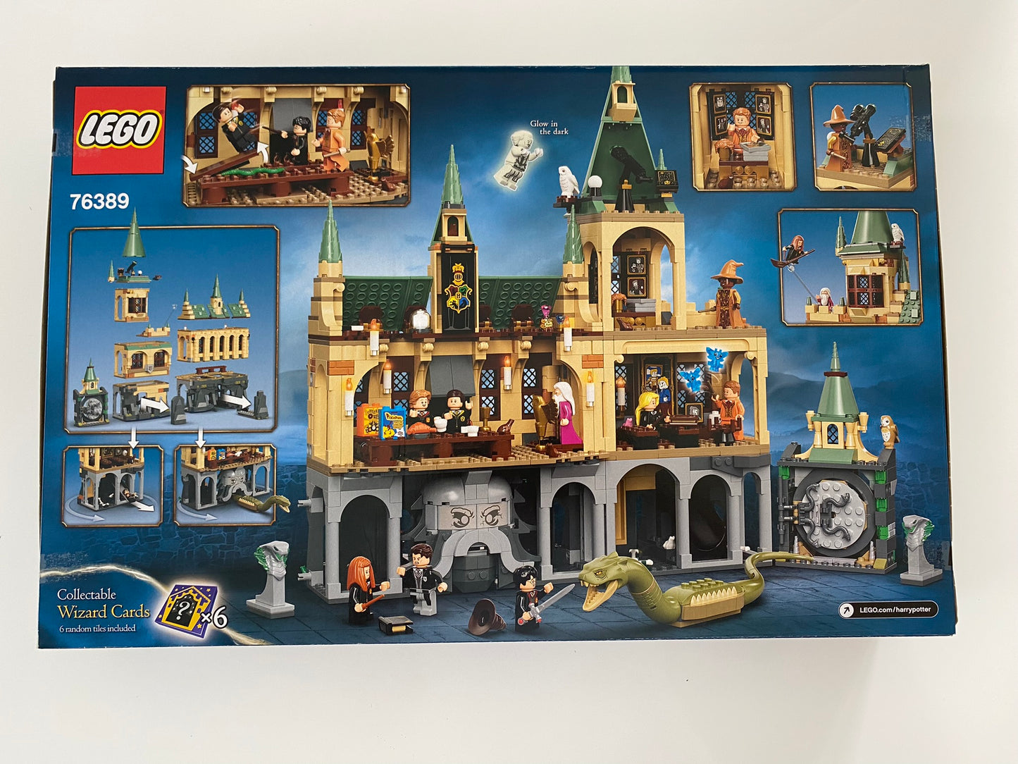 LEGO Harry Potter Hogwarts Kammer des Schreckens (73689) Set mit 10 Minifiguren, detailgetreuen Nachbildungen und beweglichen Teilen. Perfekt für Fans und zum Sammeln.