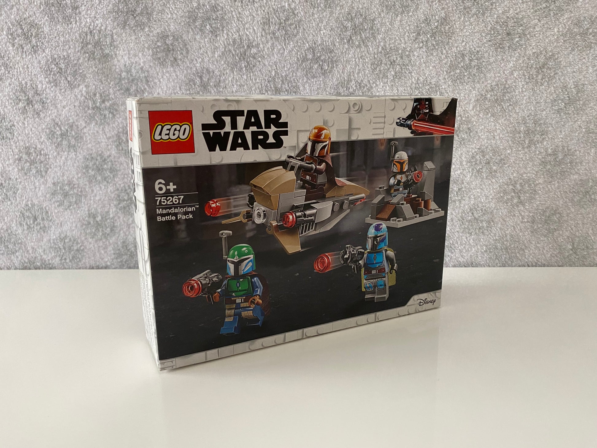 LEGO Star Wars Mandalorian Battle Pack (75267) Set mit vier Mandalorianer Minifiguren und zwei baubaren Speedern. 102 Teile für spannende Nachbildungen aus der Saga.