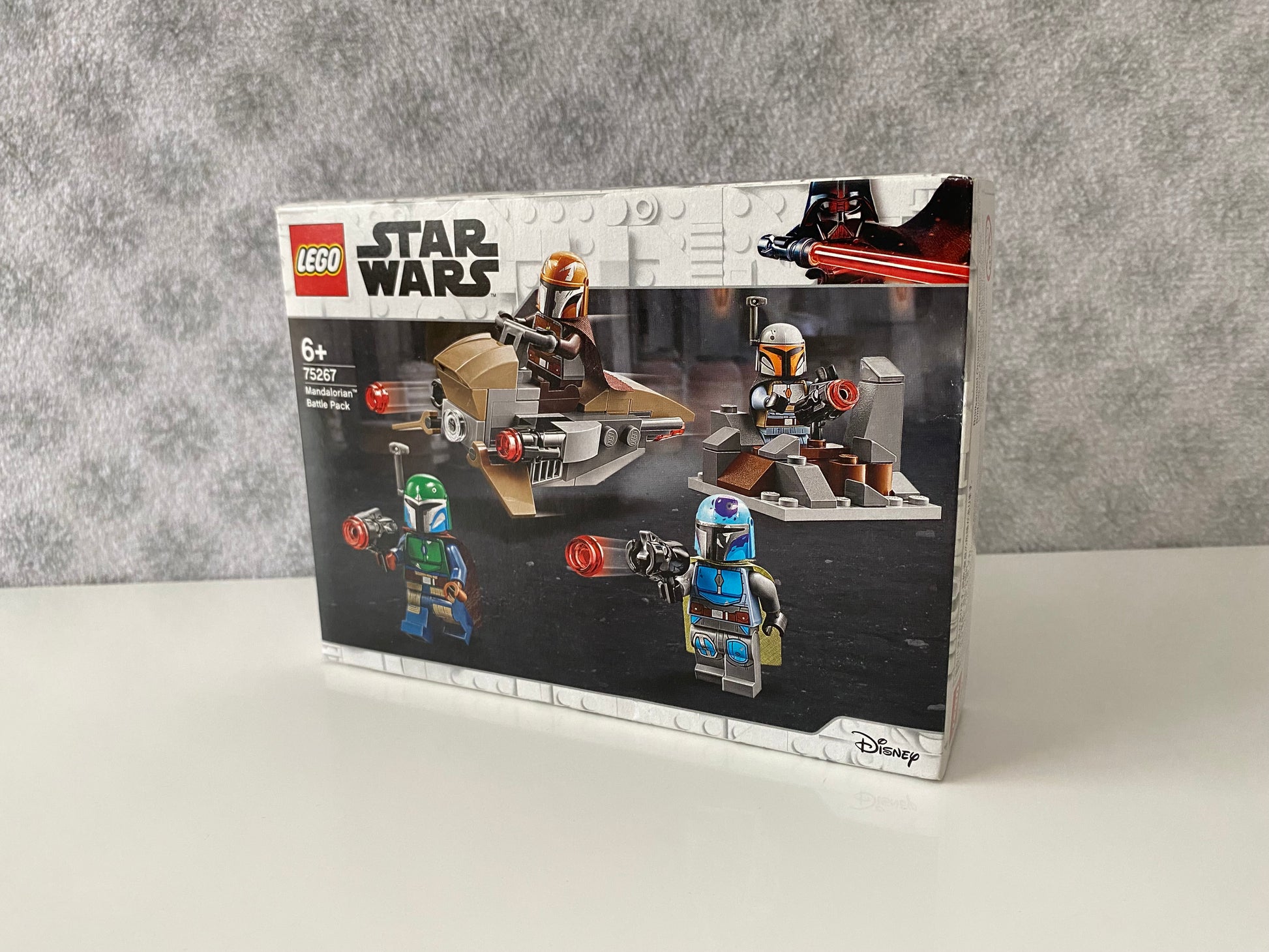 LEGO Star Wars Mandalorian Battle Pack (75267) Set mit vier Mandalorianer Minifiguren und zwei baubaren Speedern. 102 Teile für spannende Nachbildungen aus der Saga.