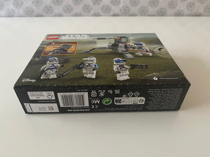 LEGO Star Wars 501st Clone Troopers Battle Pack (75345) Set mit vier 501st Clone Troopers Minifiguren und baubarer Geschützstellung. 285 Teile für spannende Nachbildungen aus der Saga.