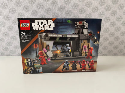 LEGO Star Wars Duell zwischen Paz Vizsla und Moff Gideon (75386)