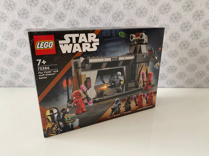 LEGO Star Wars Duell zwischen Paz Vizsla und Moff Gideon (75386)