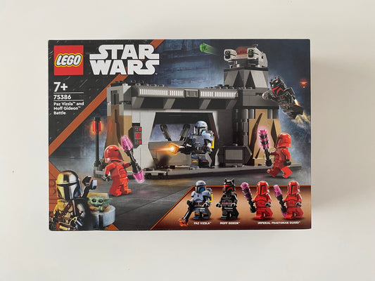 LEGO Star Wars Duell zwischen Paz Vizsla und Moff Gideon (75386)