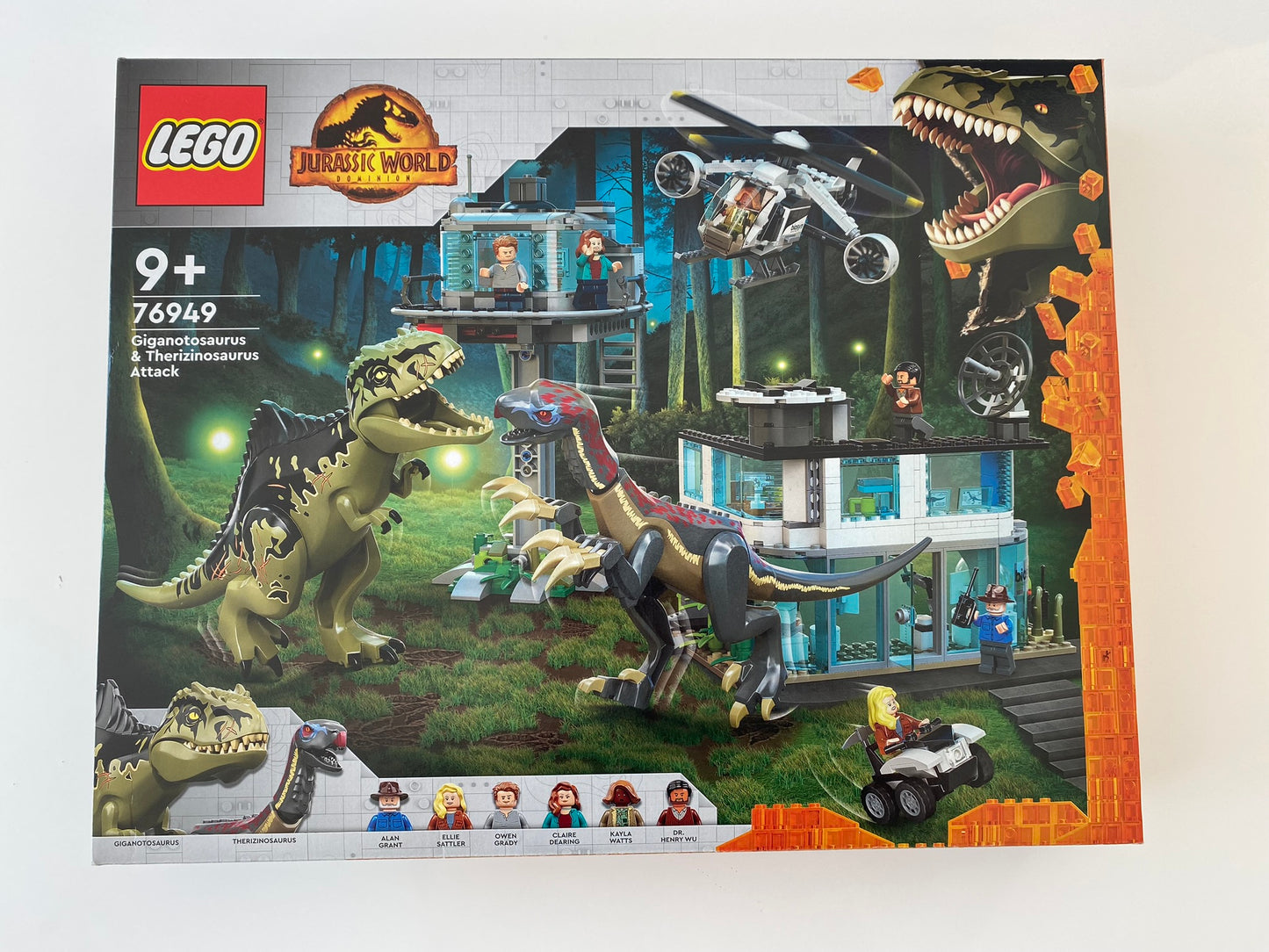 LEGO Jurassic World Giganotosaurus & Therizinosaurus Angriff (76949)