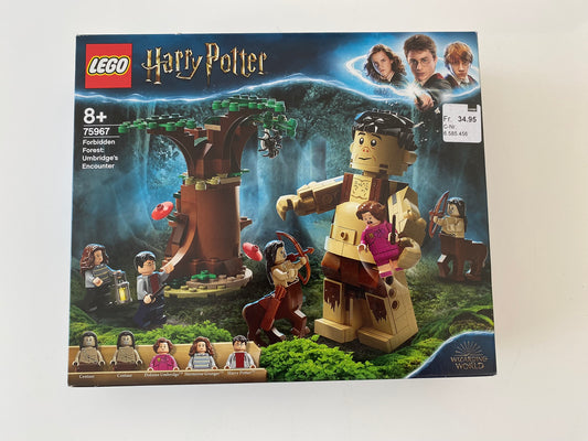 LEGO Harry Potter Der Verbotene Wald: Begegnung mit Umbridge (75967), Minifiguren von Harry Potter, Hermine Granger und Dolores Umbridge, Zentauren-Figuren, bewegliche Grawp-Figur, detaillierter Verbotener Wald mit baubarem Baum und versteckten Accessoires, 253 Teile.